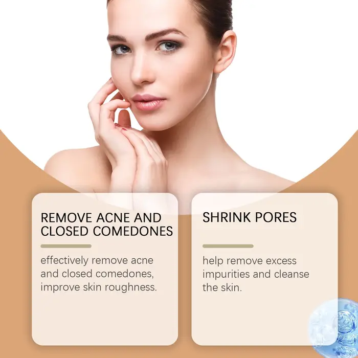 Lotion tonifiante pour pores à l'acide salicylique pour peaux grasses et claires