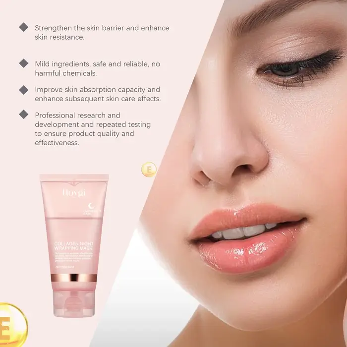 Masque facial décollable au collagène coréen
