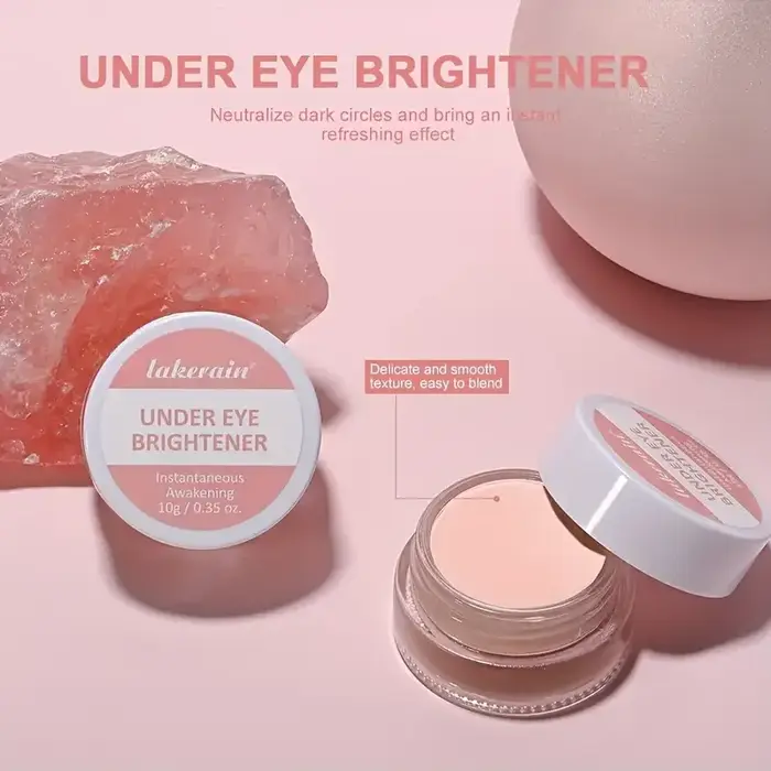 Correcteur éclaircissant hydratant pour les yeux et crème contre le contour