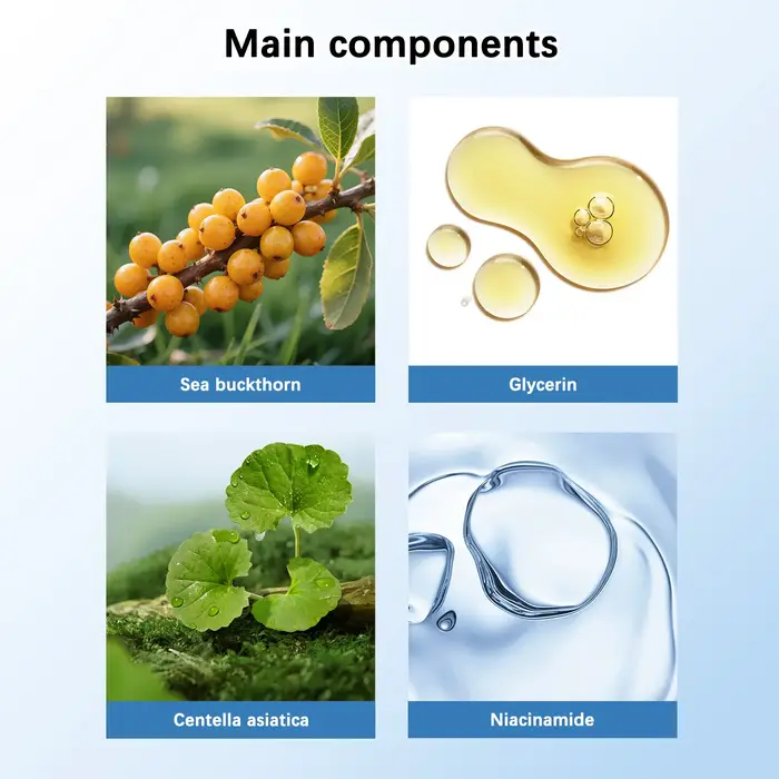 Acide hyaluronique 9 crème complexe vitamine B5 éclaircissant blanchissant réparation visage apaise l'irritation léger soin à absorption rapide