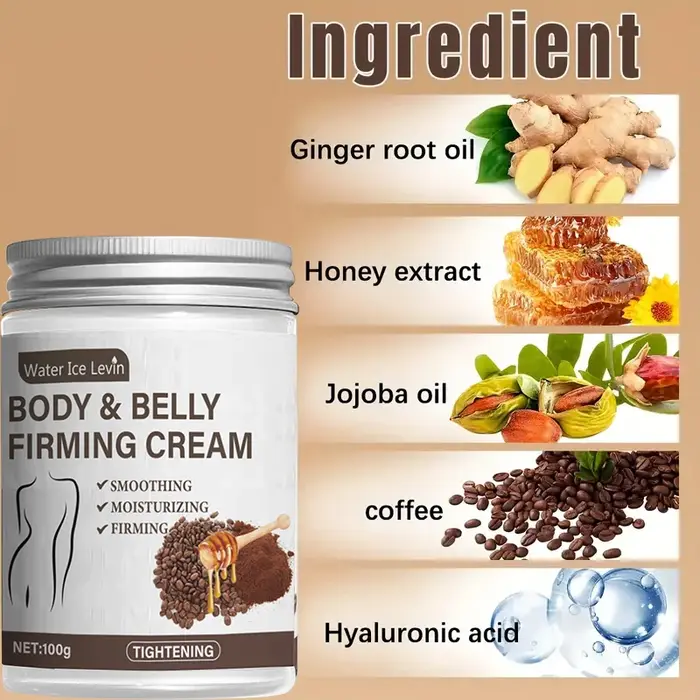 Crème raffermissante à la caféine et au collagène - 100g
