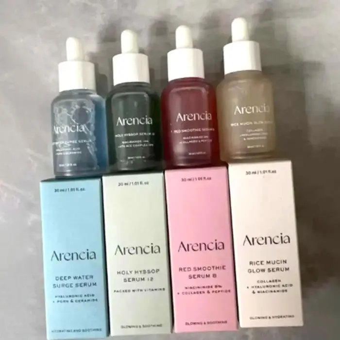 Sérum Facial Hydratant et Raffermissant 30ml, Apaisant, Réduit les Pores, Soin Hydratant de la Peau, Rafraîchissant, Lisse les Ridules, Essence Rajeunissante
