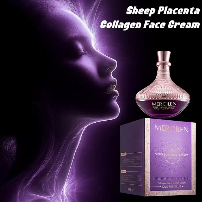 Crème hydratante pour le visage au placenta de mouton