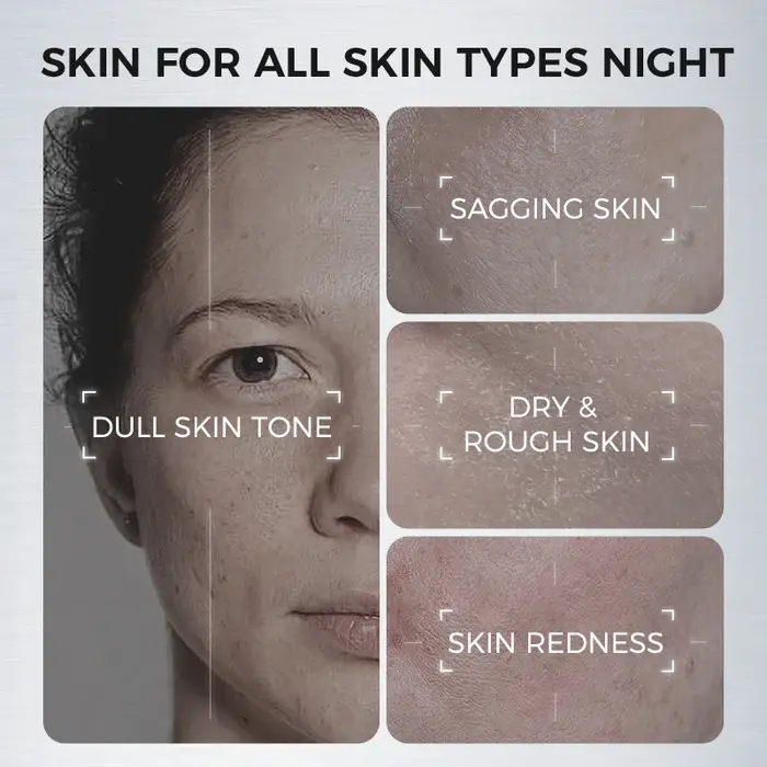 Masque de réparation de nuit NING 120G – Astaxanthine et antioxydants biologiques pour le renouvellement de la peau