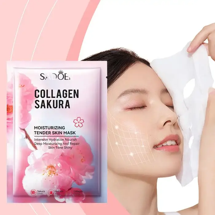 Sakura – masque Facial au collagène