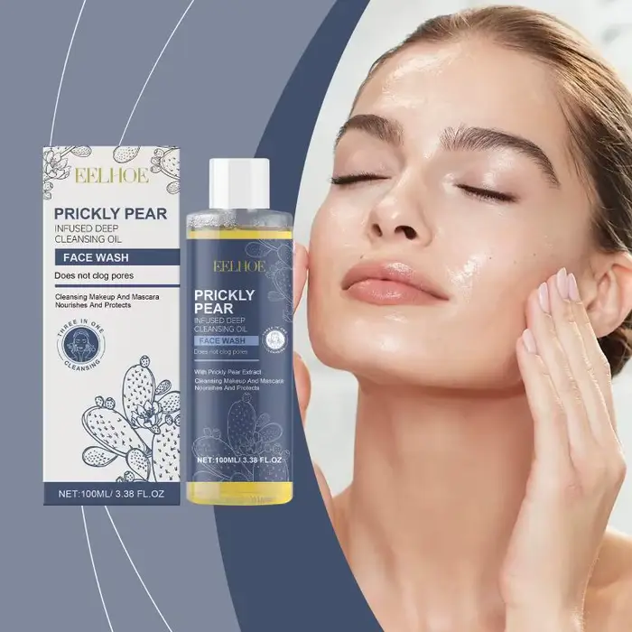 Huile démaquillante nettoyante pour le visage EELHOE, soin multi-usages doux, nourrissant et hydrata