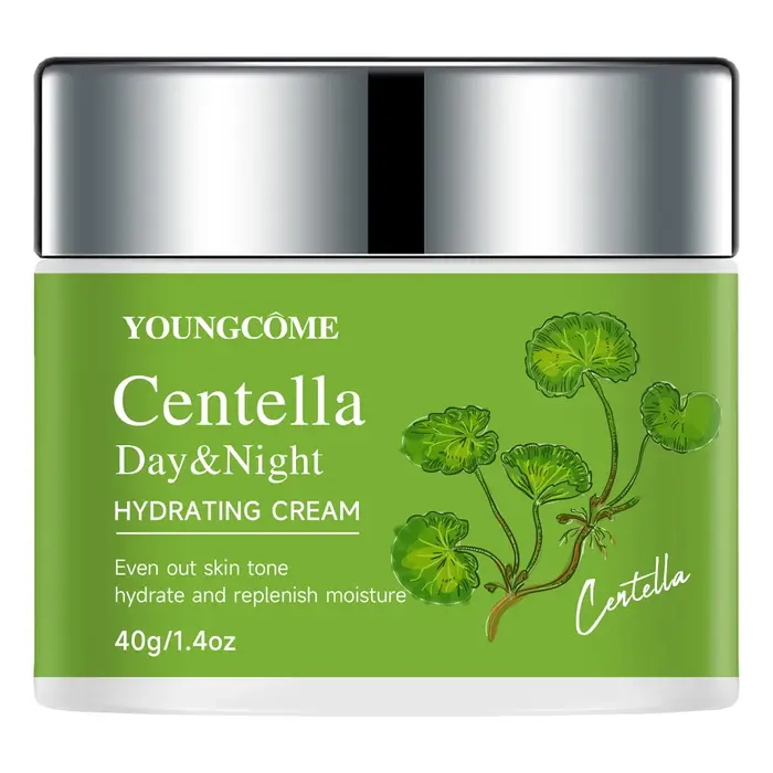 Centella Asiatica Hydratant Hydratant - Crème Apaisante pour le visage pour un teint uniforme, une h