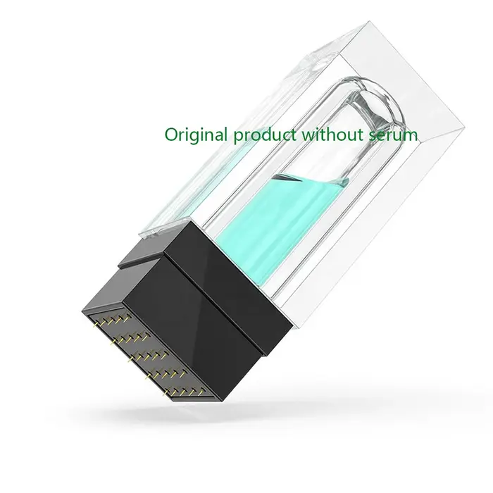 Nouveau stylo dermique à micro-aiguilles 25 points HN25 et applicateur de sérum - Outil professionnel de microneedling