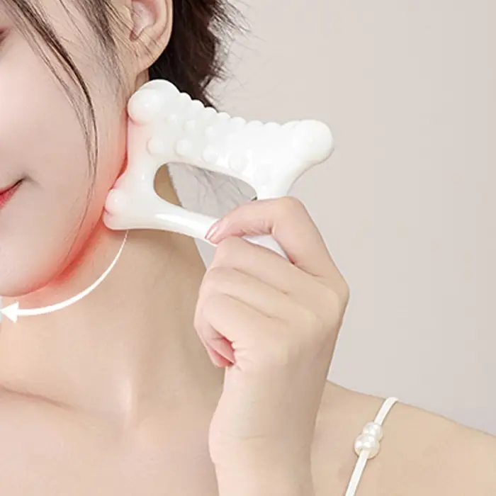 Planche de Massage Gua Sha pour entretien du visage