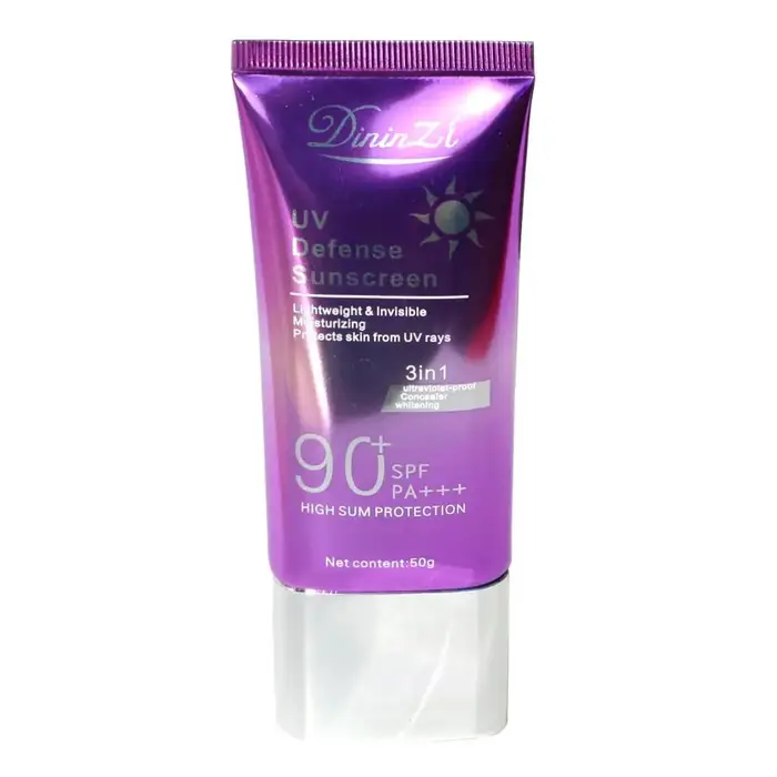 Crème solaire blanchissante pour le visage et le corps