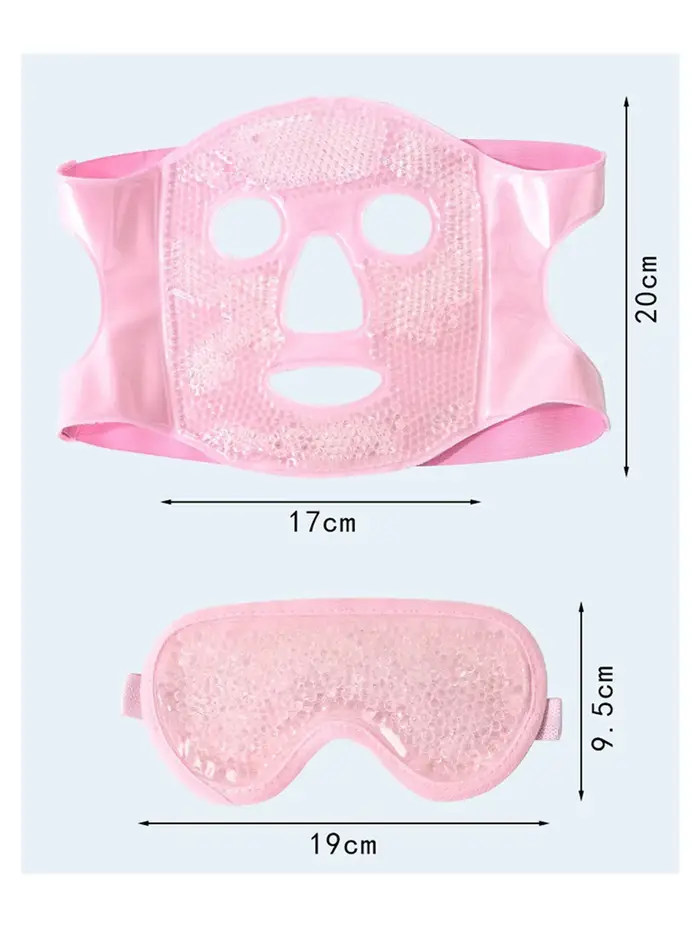 Masque rafraîchissant en gel pour le visage