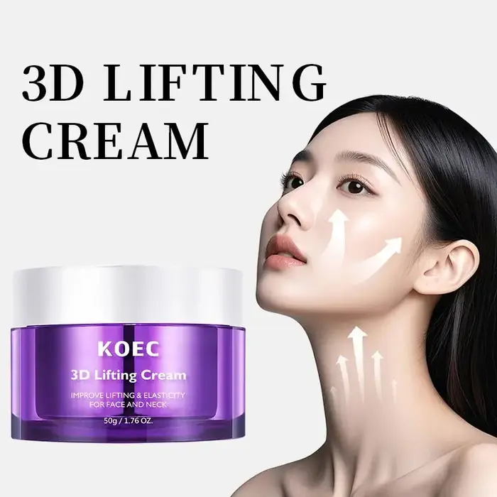 Crème liftante 3D pour le visage et le cou