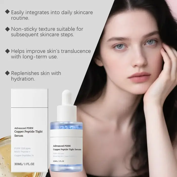 Sérum facial avancé au peptide de cuivre