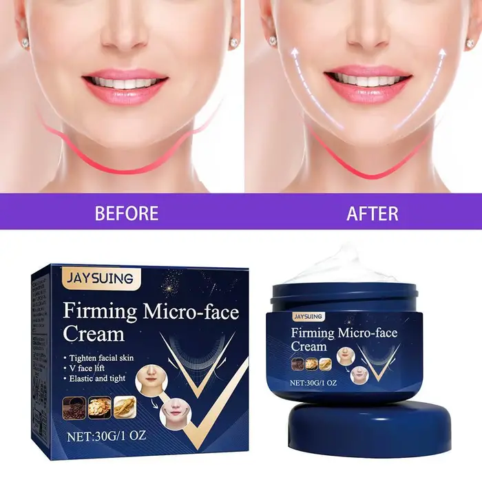 Crème liftante en V hydratante et nourrissante pour la peau