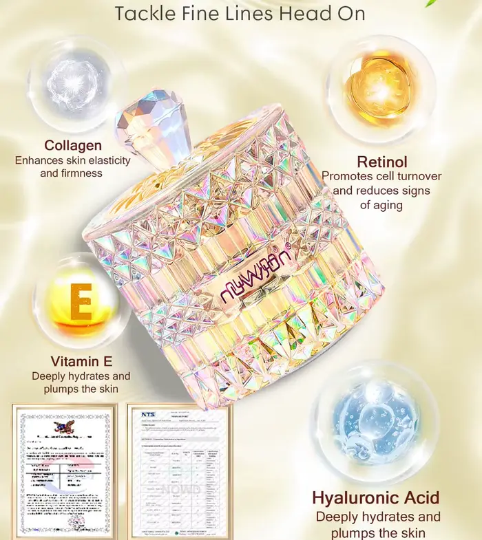 Crème hydratante au rétinol