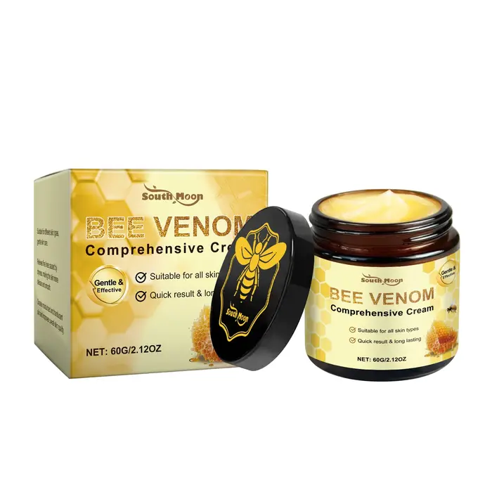 Crème hydratante pour le visage au venin d'abeille