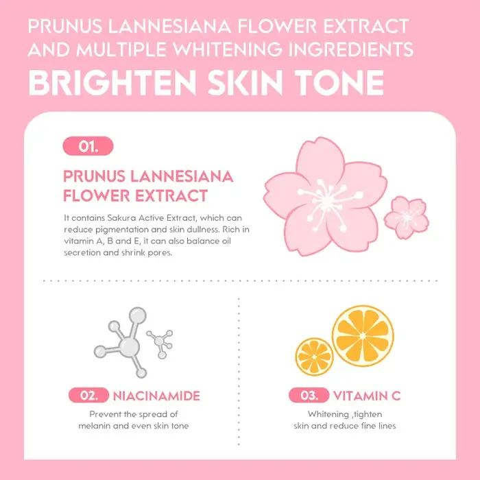 LAIKOU japon Sakura Essence crème pour le visage rides fleur de cerisier