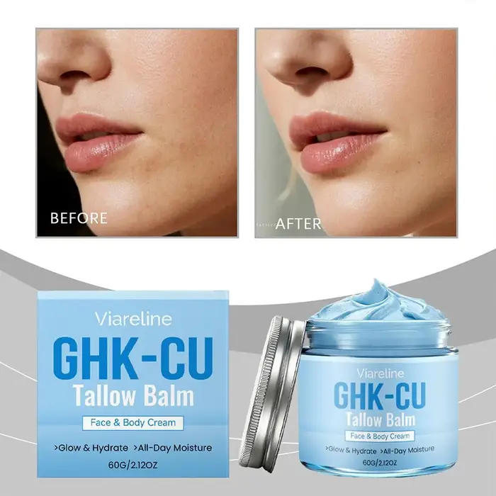 Crème au peptide GHK-Cu pour le visage