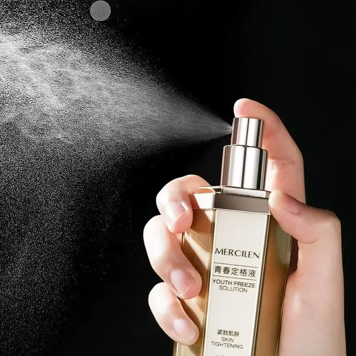 MERCILEN Youth Freeze Solution Sérum Visage Raffermissant Anti-Rides Hydratant et Nourrissant Traitement Anti-Teint Terne 120ml