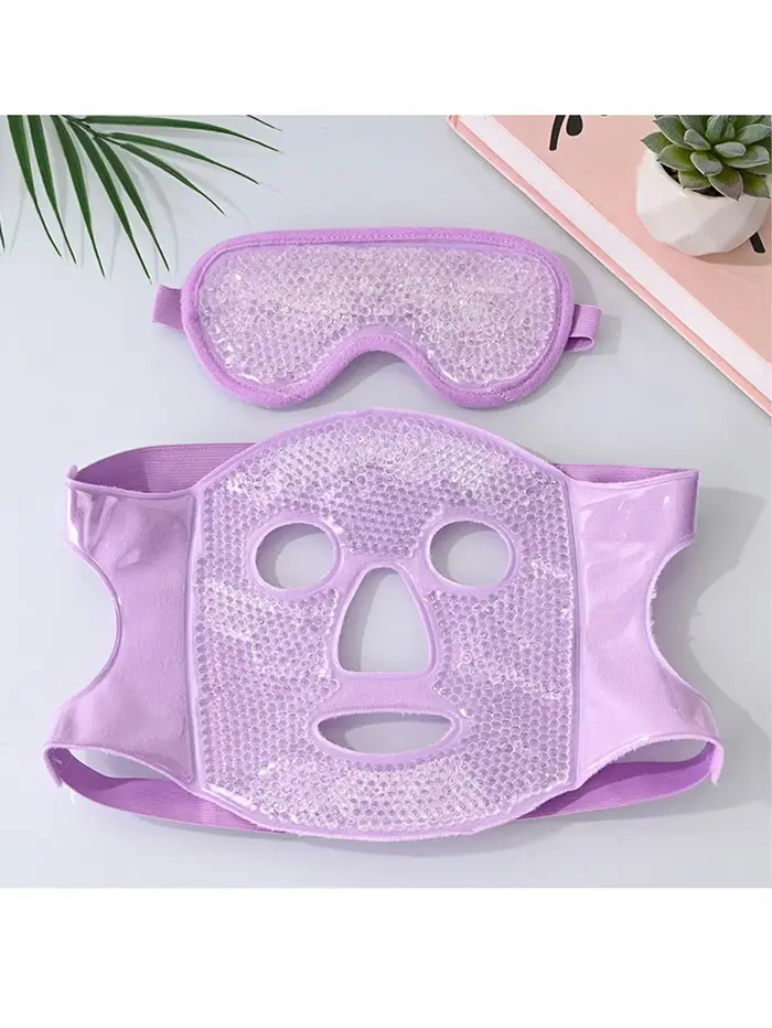 Masque rafraîchissant en gel pour le visage