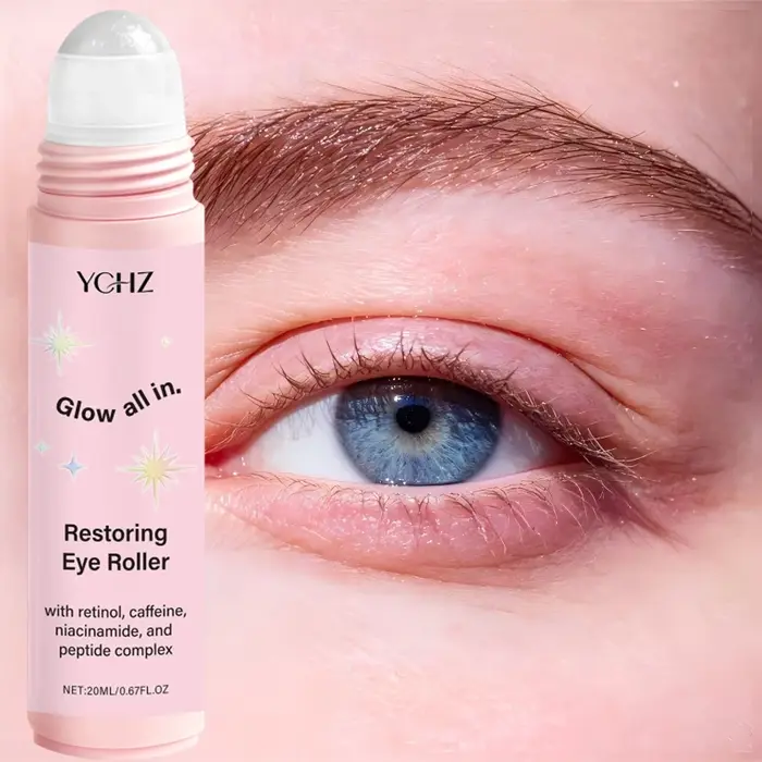 Essence Roll-On Contenant de la Caféine pour les Yeux - Produit de Soin de la Peau