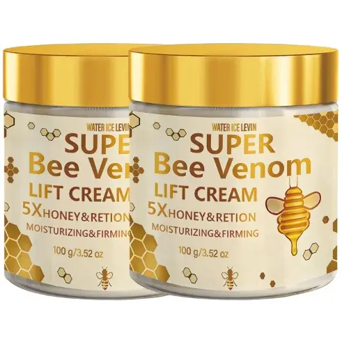 Crème raffermissante pour le visage au venin d'abeille