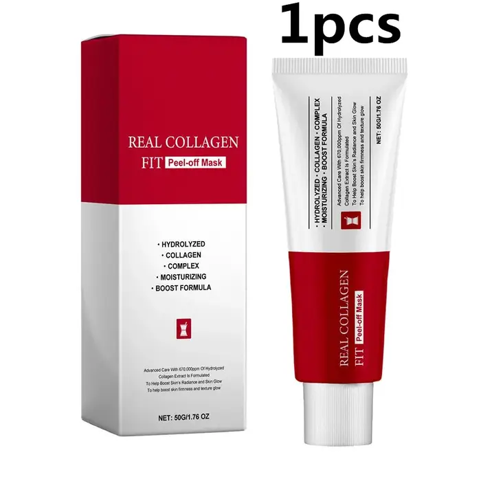 Masque à larme ingrédients doux exfoliant, hydrate, ferme, propre et soin pour la peau du visage hyd
