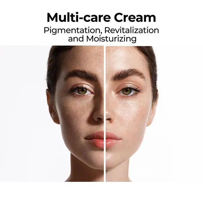 Crème éclaircissante pour la peau