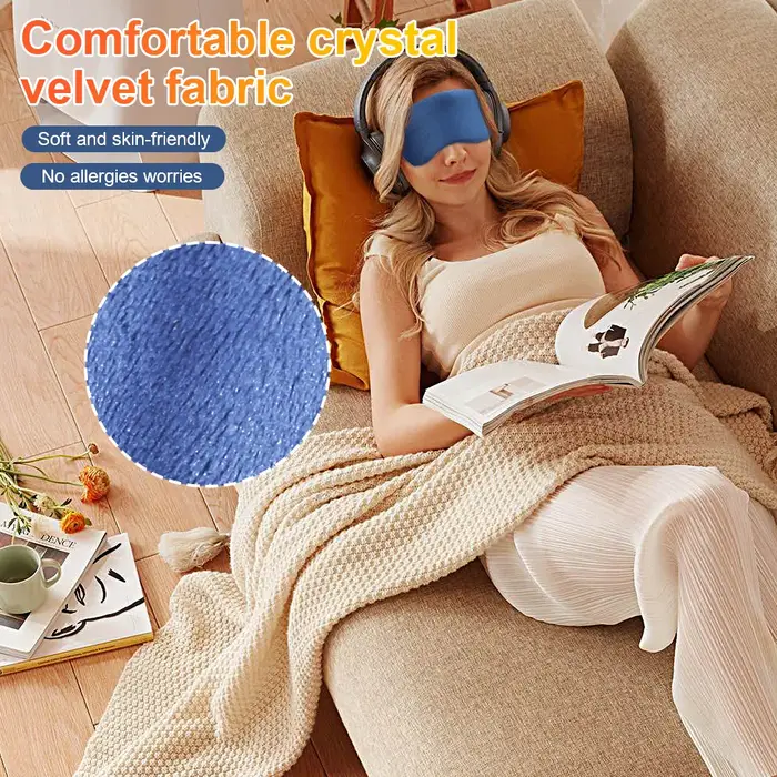 Masque pour les yeux chauffant électrique