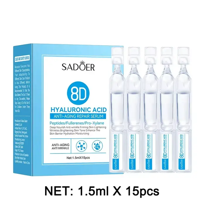 Sérum Visage à l'Acide Hyaluronique Anti-Âge