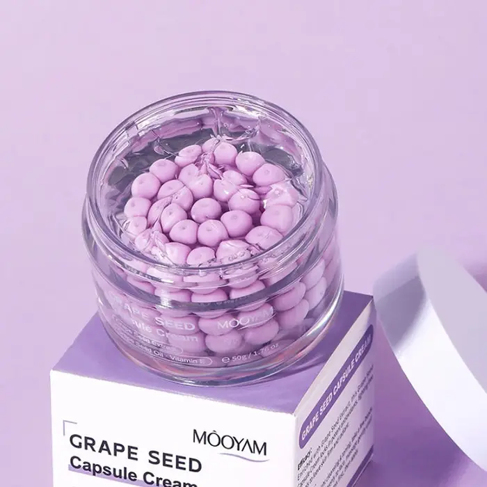 Crème Visage Coréenne en Capsules avec Centella & Astaxanthine