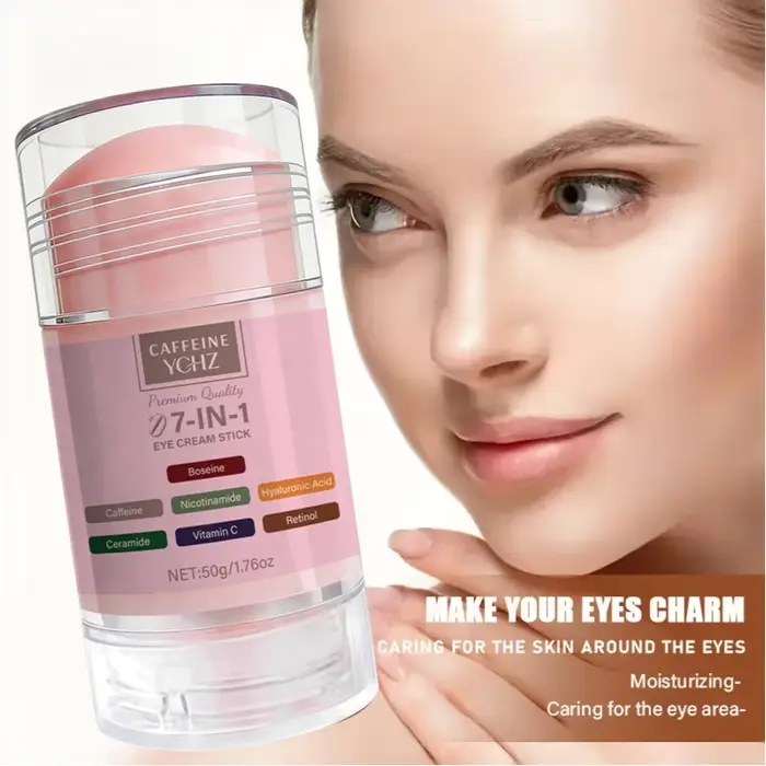 Stick Crème Contour des Yeux Hydratant et Raffermissant Intense 7-en-1 à la Caféine 50g