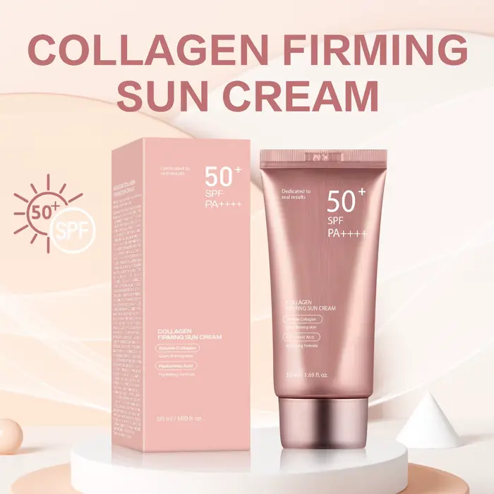 Crème solaire SPF50 PA+++ 50 ml, imperméable, légère, non grasse, protection du visage et du corps