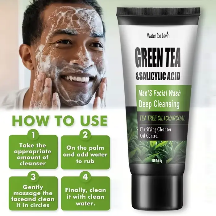 Nettoyant à l'acide salicylique 60g - Contient des extraits d'acide