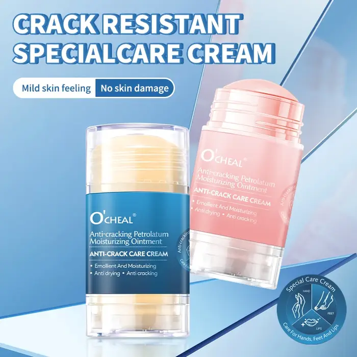 Crème anti-fissures pour pieds secs et craquelés et talons