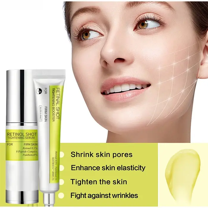 Sérum pour le visage raffermissant au rétinol coréen Réduction des rides Lifting