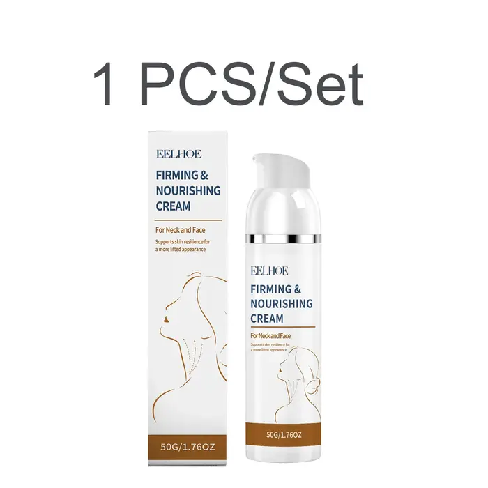 Crème Raffermissante et Nourrissante pour le Cou et le Visage, Hydratante, Anti-Rides, Éclaircissant