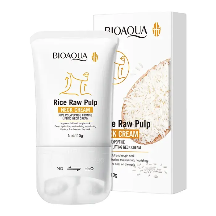 Crème pour le cou BIOAQUA à la pulpe de riz brute 110g