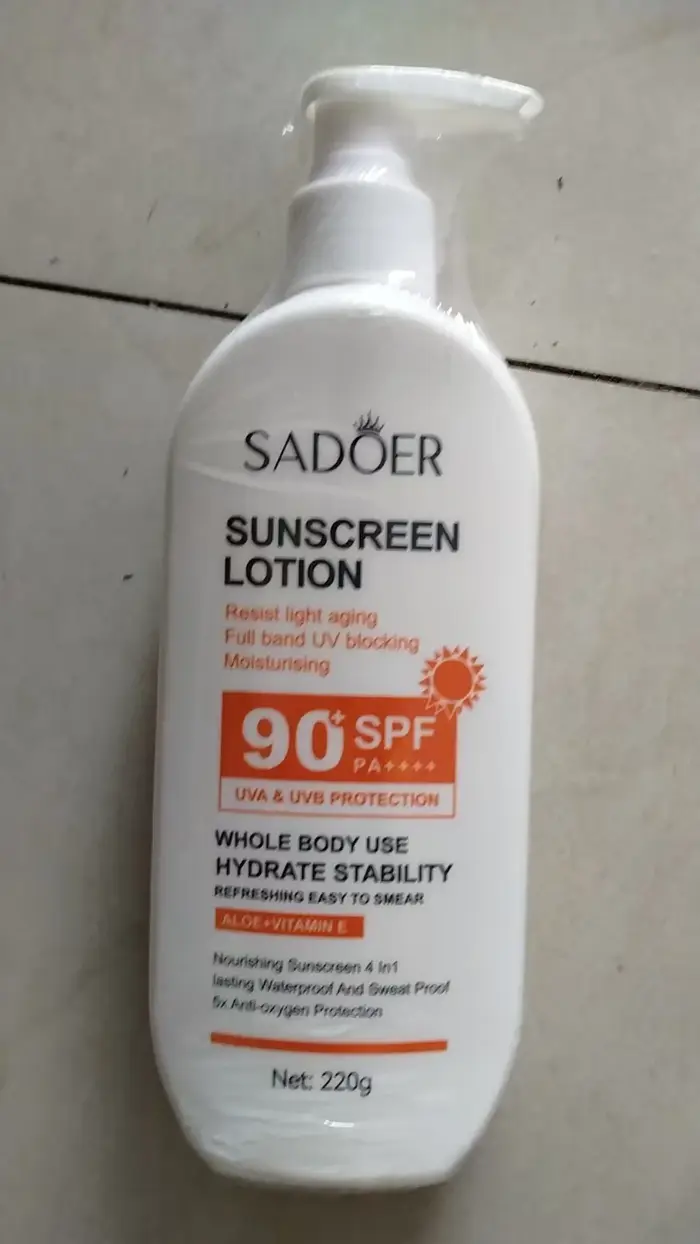 Crème solaire SPF90+, protection UV, crème solaire blanchissante, hydratante, blanchissante, crème s
