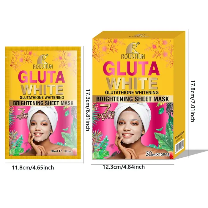 Masque facial Gluta White