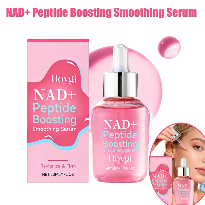 Sérum lissant et raffermissant NAD+ à base de peptides