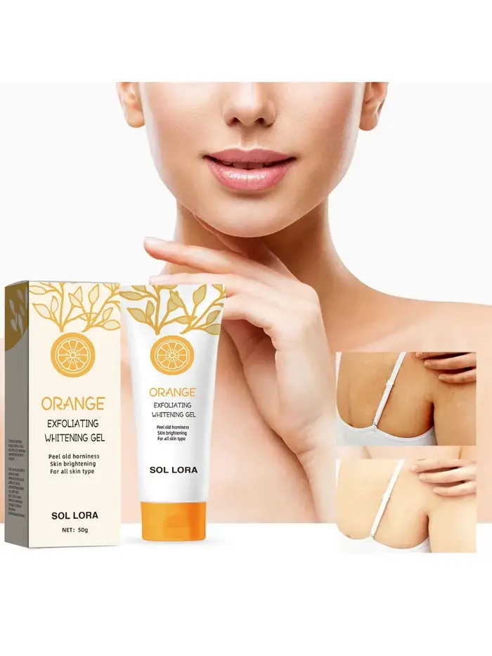 Gel exfoliant doux pour nettoyer les pores, éclaircir la peau, éliminer les peaux mortes et les poin