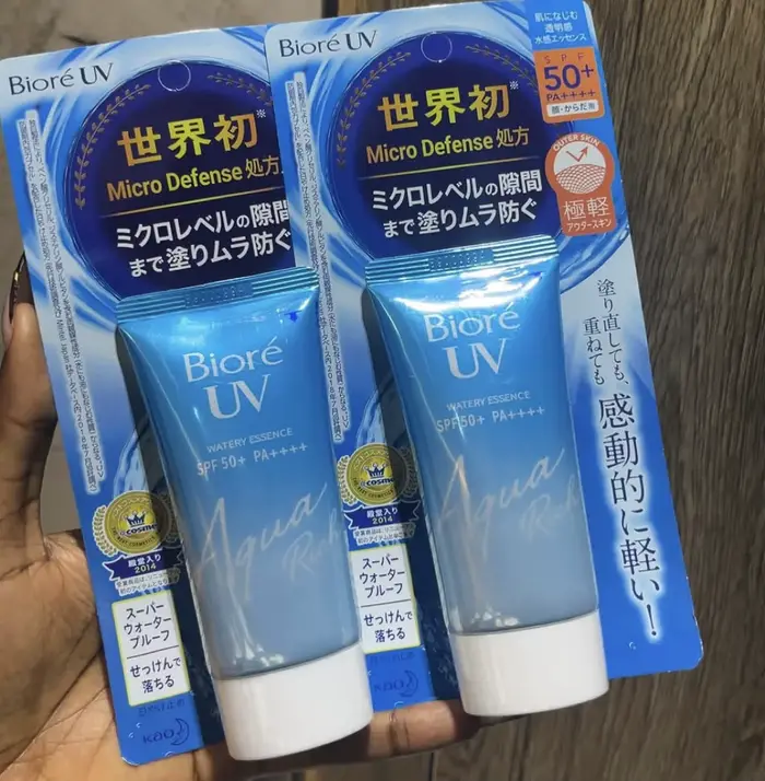 Crème solaire hydratante et non grasse Biore Anti-ultraviolet SPF50+ PA++++ pour le corps et le visage