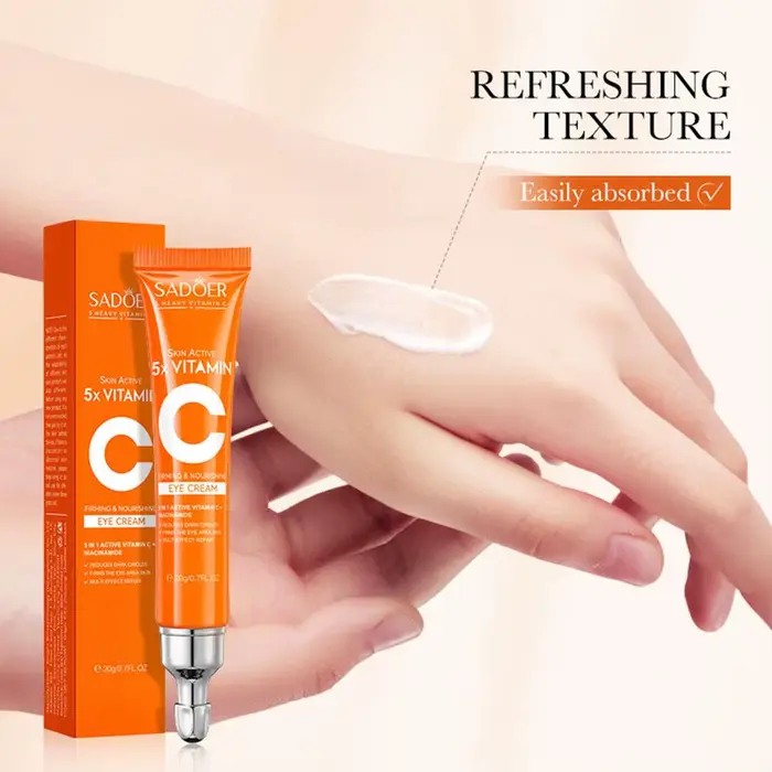 5xvitamine C éclaircissant sérum pour le visage