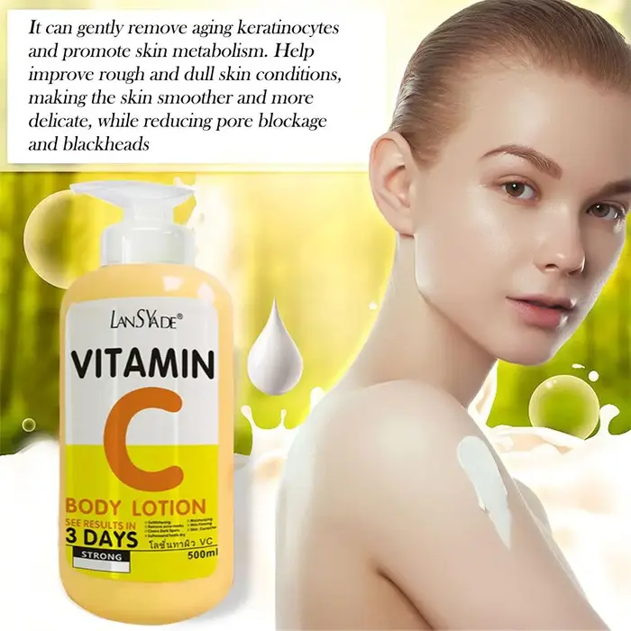 Crème corporelle à la vitamine C 500 ml
