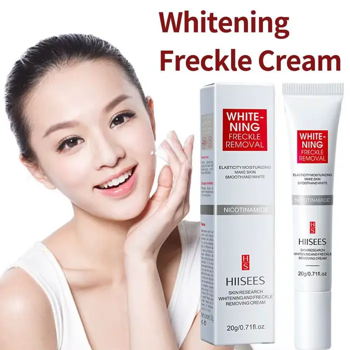 Crème anti-taches de rousseur pour le visage