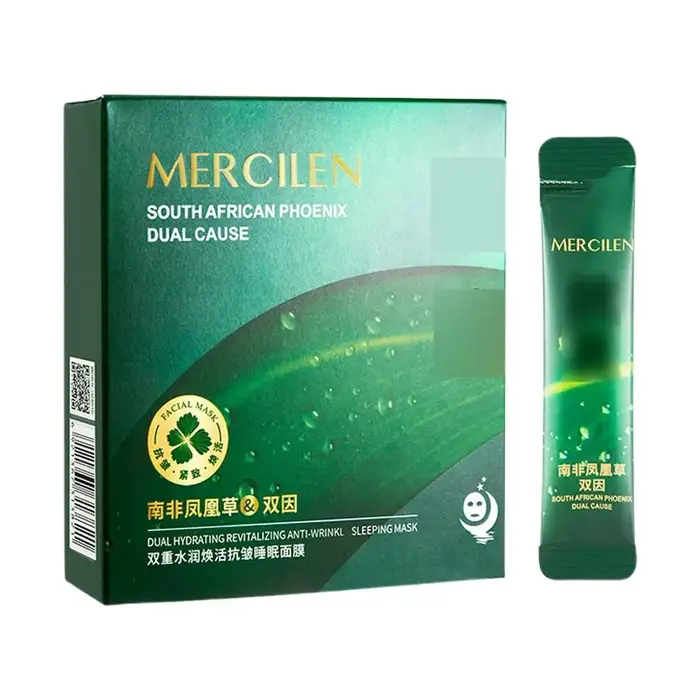 MERCILEN – masques faciaux au collagène pour le sommeil, soins pour la peau du visage, hydratant, éc