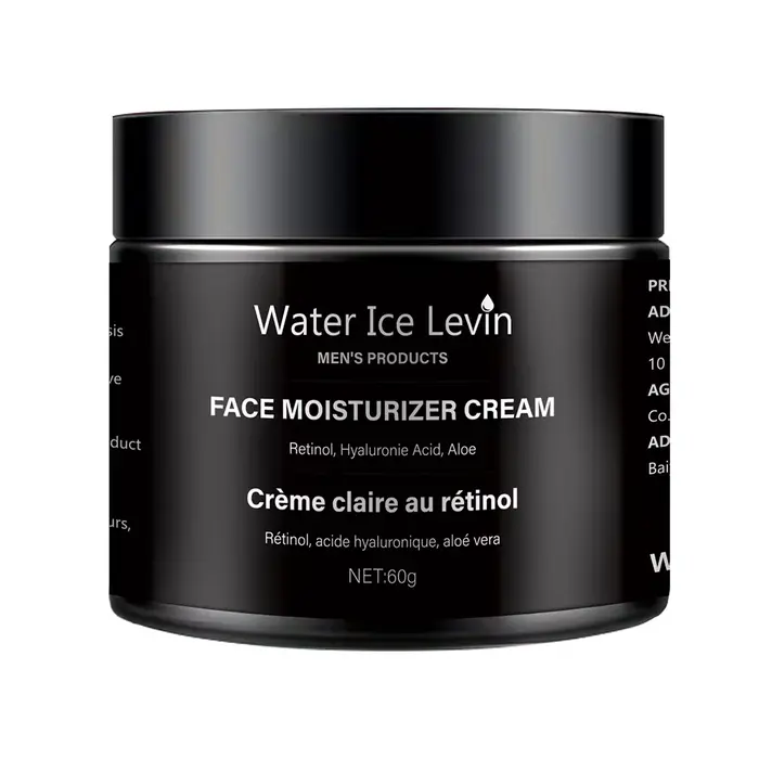 Crème hydratante pour le visage contenant des ingrédients naturels purs, hydrate et lisse efficaceme