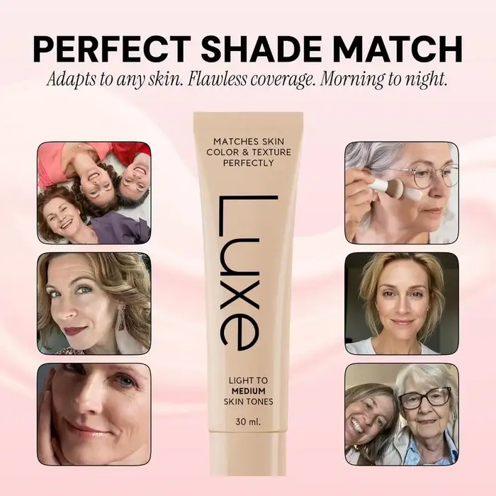 Fond de teint liquide changeant de couleur Luxe 12 heures longue tenue