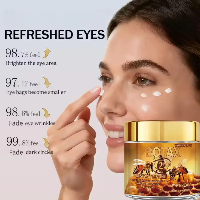 Crème Contour des Yeux Effet Lifting Instantané BOTA au Venin d'Abeille et au Rétinol